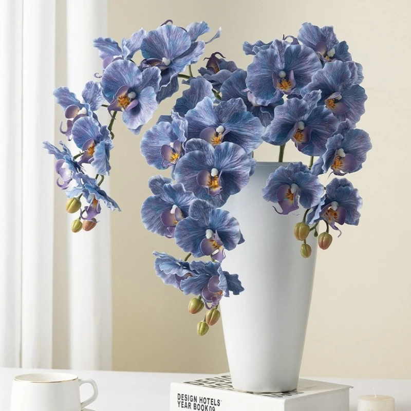 Elegant Silk Butterfly Orchid Floral Arrangement for Weddings and Home Décor