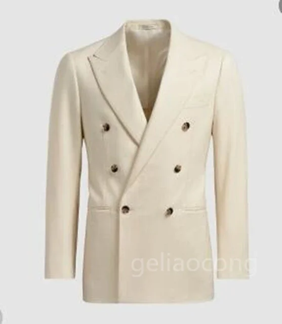 Men Ivory Business Blazer for Wedding/Business