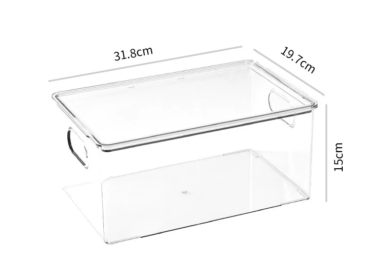 foldable storage box Transparent Mask Storage Box Drawing Paper Box Home Living Room Desktop with Spring Simple Wet Tissue Organization best Storage Boxes & Bins Storage Boxes & Bins