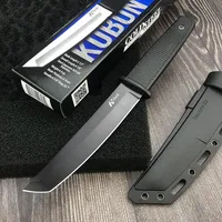 Cold Kobun Survival Fixed Self Defense Outdoor Knife Tactical EDC Multitools Camping Straight Knife for Outdoor Adventure 2