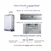 Clear Cover For Rimowa Essential with Zipper High Quality Suitcase Protector Customized Luggage Covers for 20"22"26"28"30"33" 6
