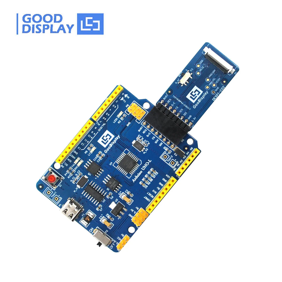 E-paper Placa de Condução Tipo-c Interface Epd Módulo Dearduino-l C02 - Imagem 2