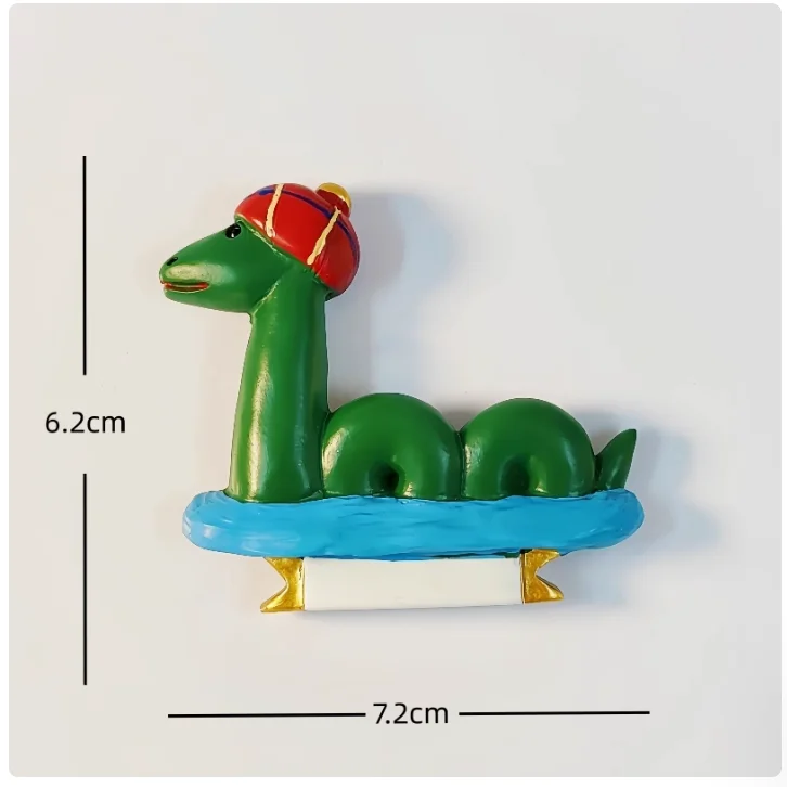 Magnete Frigorifero 3D Dublino Irlanda - Souvenir Turistico In Resina 6x8 Cm, Decorazione Casa E Cucina - 2