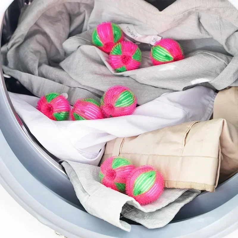 Laundry Washing Machine Hair Filter Floating Lint Remover Catcher Reusable Laundry Ball Dirt Collection Products 12/6 Piece Set