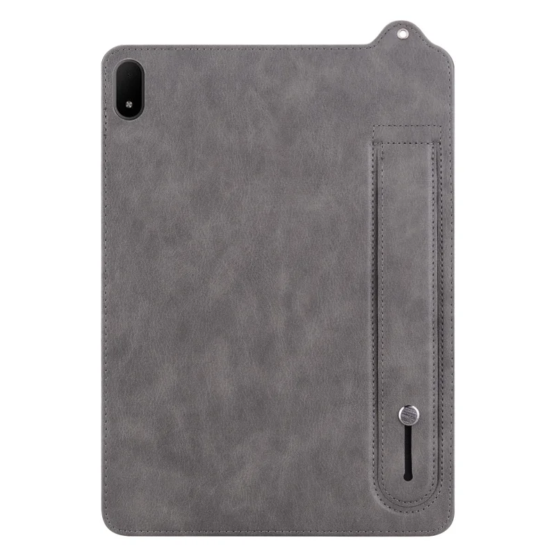 Premium PU Leather Stand Case with Hand Strap