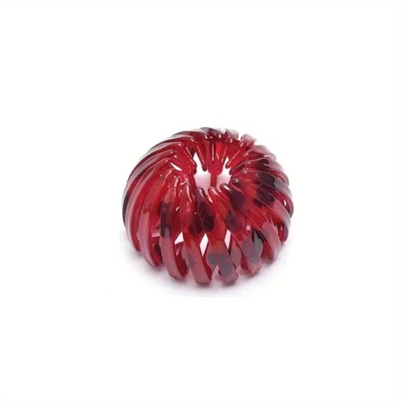 Vogelnest-Haarspange aus Kunststoff, Duttformer, Vogelnest-Haarklammer, Damen-Scrunchie – Detail 6