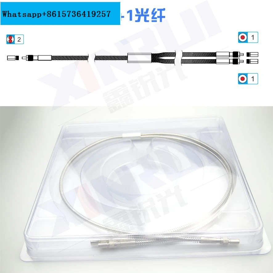 

Мкм, Y-образное оптическое волокно, 1-2, датчик отражения оптического волокна Ocean, оптическое волокно 1 + 1, Y-образное Оптическое волокно