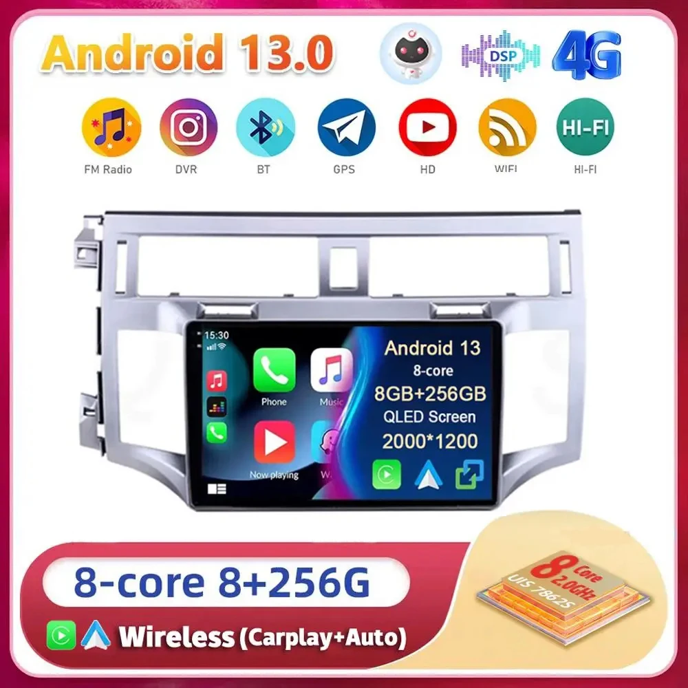 

Автомобильный радиоприемник Carplay DSP на Android 13 для Toyota Avalon 3 2005 2006 2007 2008 2009 2010 мультимедийный плеер GPS 2din стерео головное устройство