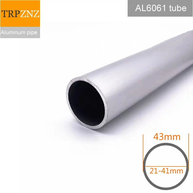 DMiotech 3pz (7mm OD x 4mm ID) Tubo Tondo in Alluminio 6063 Lunghezza 250mm Tubazione Metallico per Costruzione di Telaio Macchinari Progetti Fai Da Te