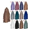 2024 summer new fashion patchwork three-layer chiffon flared sleeves flowing cardigan dress robe 1