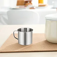 Mug Cup Coffee Steel Metal Tea Stainless Cups Camping Water Glasses Travel Mugs Drinking Insulated Tumbler Enamel Portable 3
