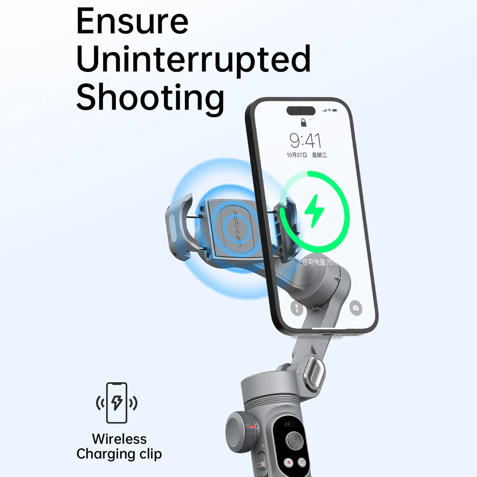 AOCHUAN Smart X Pro Gimbal Handheld Stabilizer for