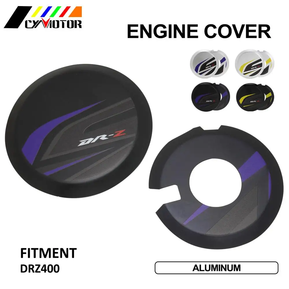 

Motorcycle Engine Clutch Case Cover Guard Protector For Suzuki DRZ400 DRZ 400 2000 2001 2002 2003 2004 2005 2006-2022 Dirt Bike