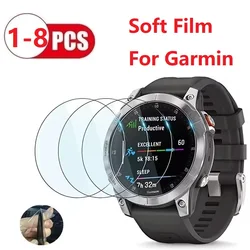 Hydrogel Soft Film Screen Protector for Garmin Fenix Smartwatches (Fenix 7x Pro)
