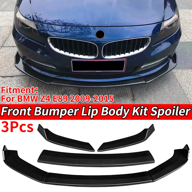 BMW z4 e89 2009-2015用の車のフロントバンパーブレード,リップ BMW z4 e89 2009-2015用の車のフロントバンパーブレード,リップ