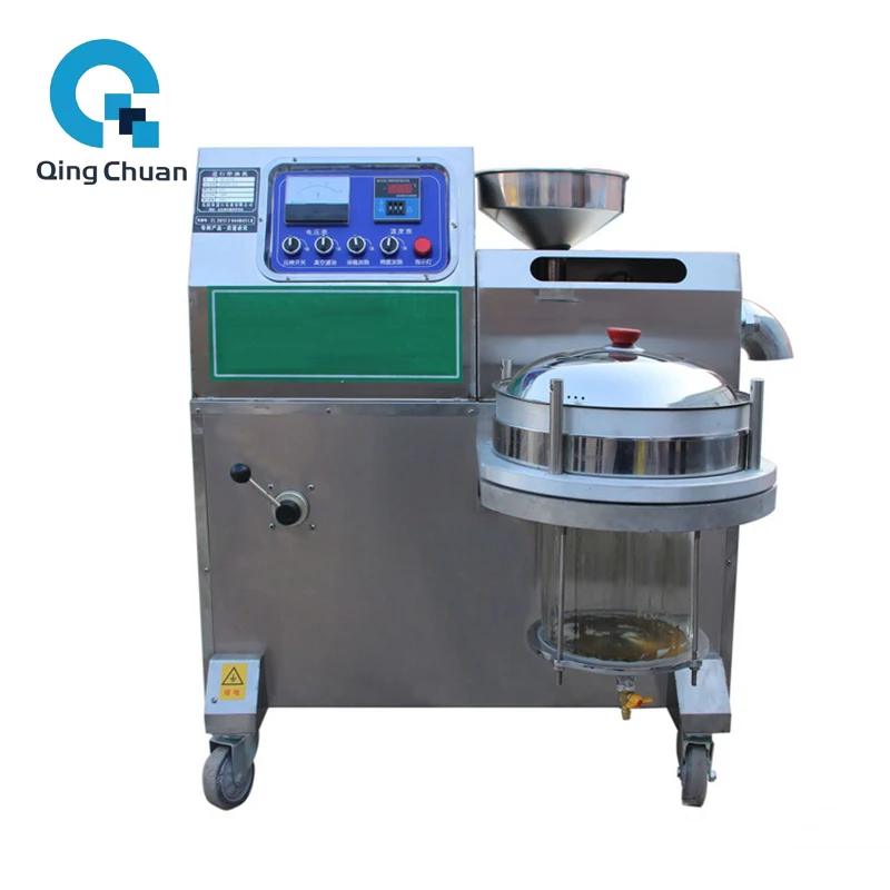 Oil Press Machine DH-50 3750W Commercial Peanut Flaxseed Squeezer Business Sesame Sunflower Seeds Pepper Coconut Extraction 3