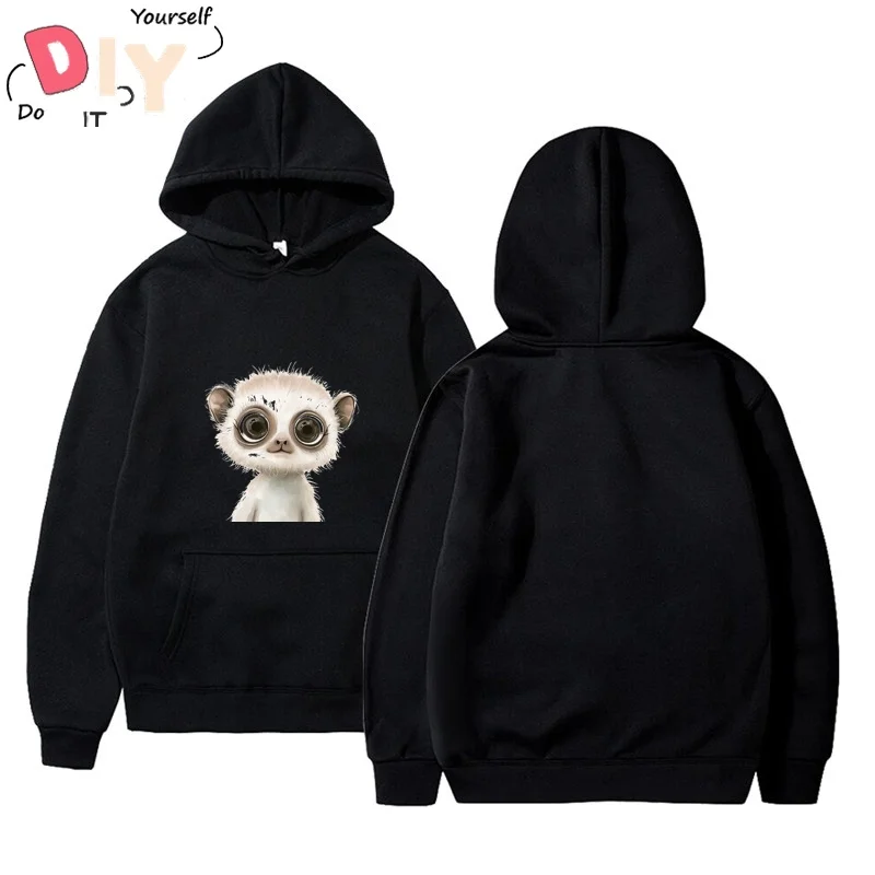 

Очень милая летняя мягкая модная Толстовка Lemur Happy Ready Stock Gildan из хлопка в Корейском стиле