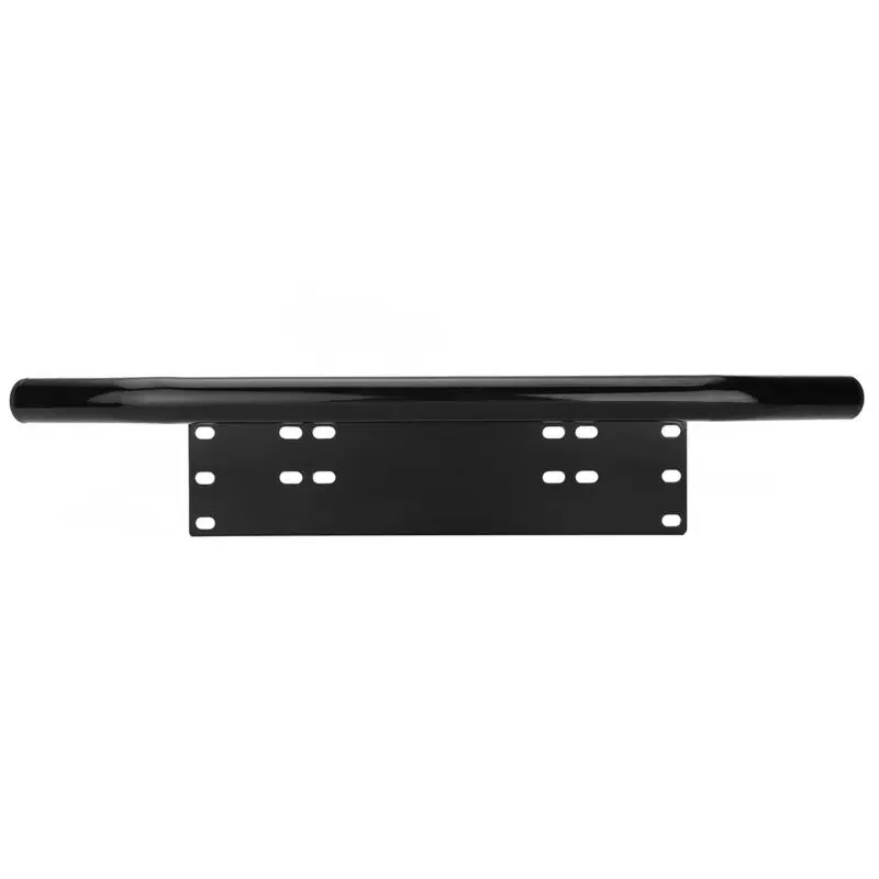 

2022 automotive parts & accessories Chrome Bull Bar Front Bumper License Plate Mount Bracket Holder Off-Road Lights