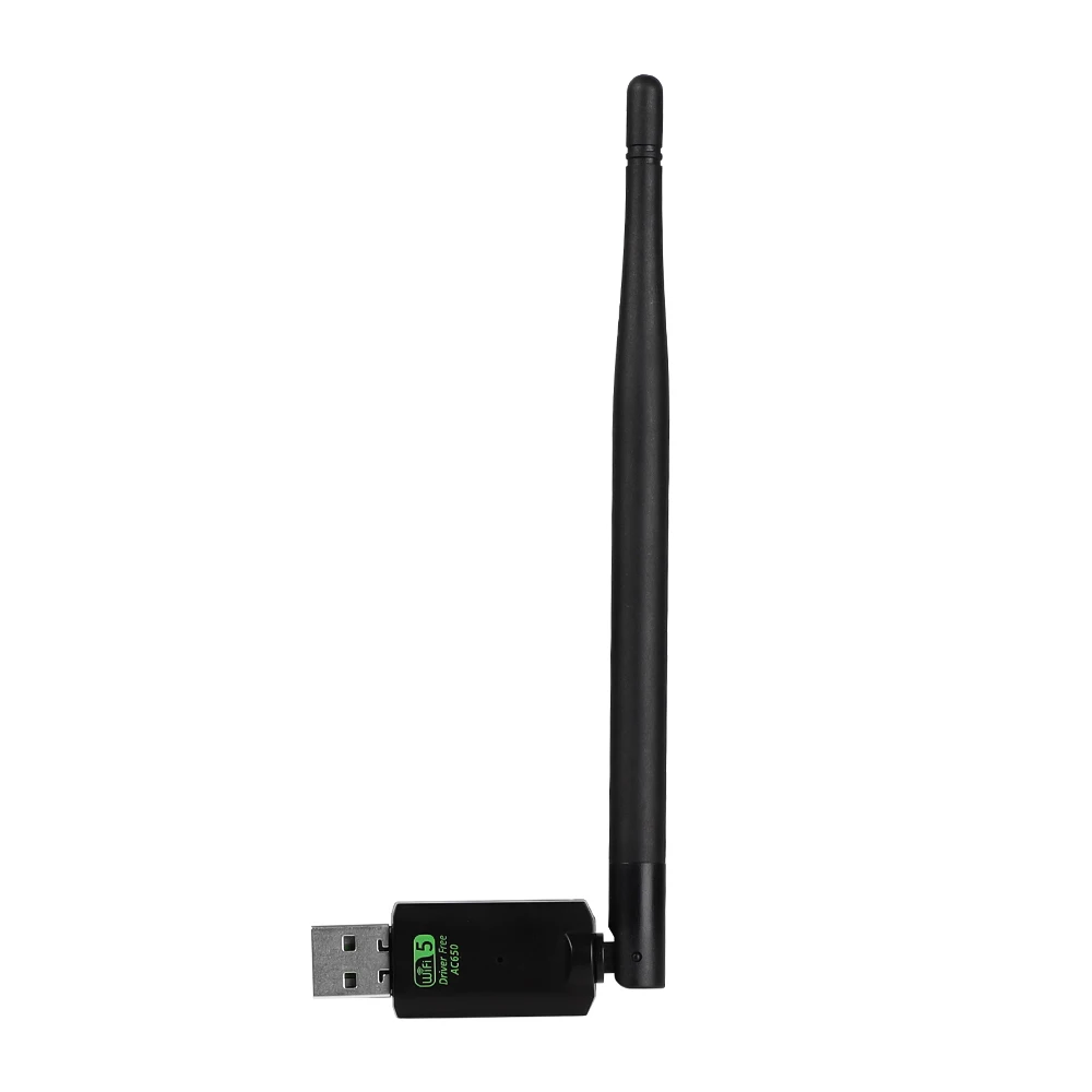 650Mbps USB WiFi Adapter Dual Band 2.4G 5Ghz 802.11AC Wireless Network Card RTL8811 USB Dongle Antenna Free Drive Wifi Receiver