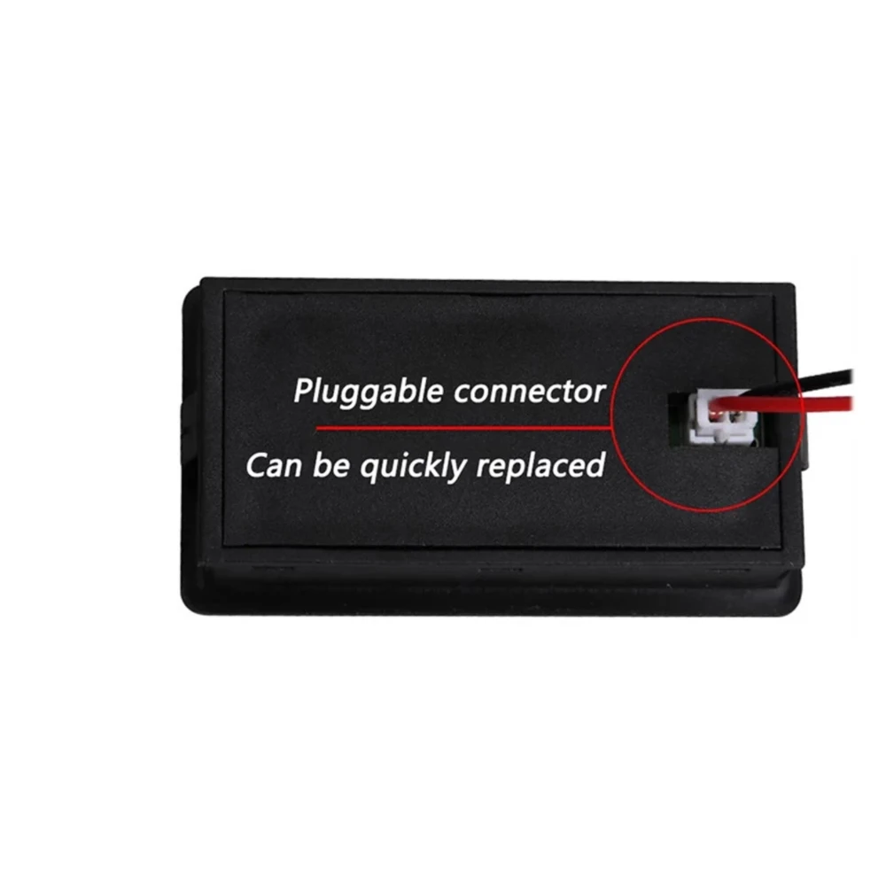 6133A Battery Capacity Indicator DC 8V-100V Battery Voltmeter Lead Acid Lithium LiFePO4 Car Motorcycle Voltmeter Voltage Gauge 5