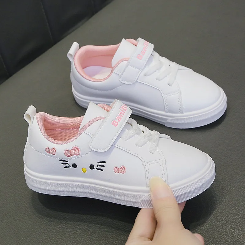 Children Girls Sneakers Kids Students Running Shoes Kids Students Casual Sneakers Children Girls Breathable Shoes