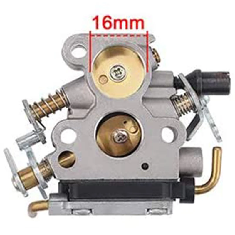 Carburettor with Air Filter and Fuel Pipe Filter for Husqvarna 235 235E