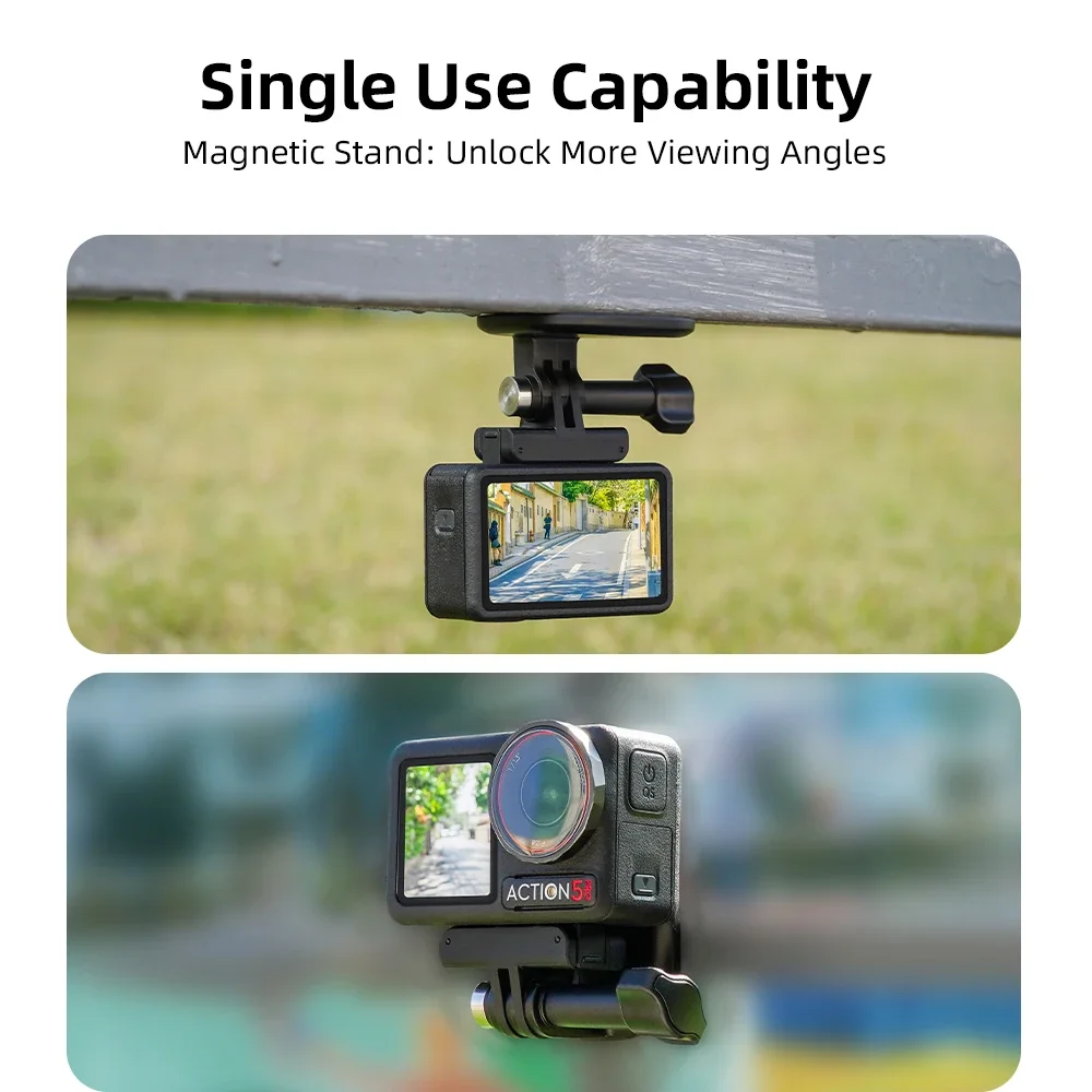 DJI 오스모 360/액션 6 5 프로 4/인스타360 에이스 프로 2/고프로, 액션 카메라용 넥 홀드 마그네틱 마운트, 체스트 브래킷 액세서리