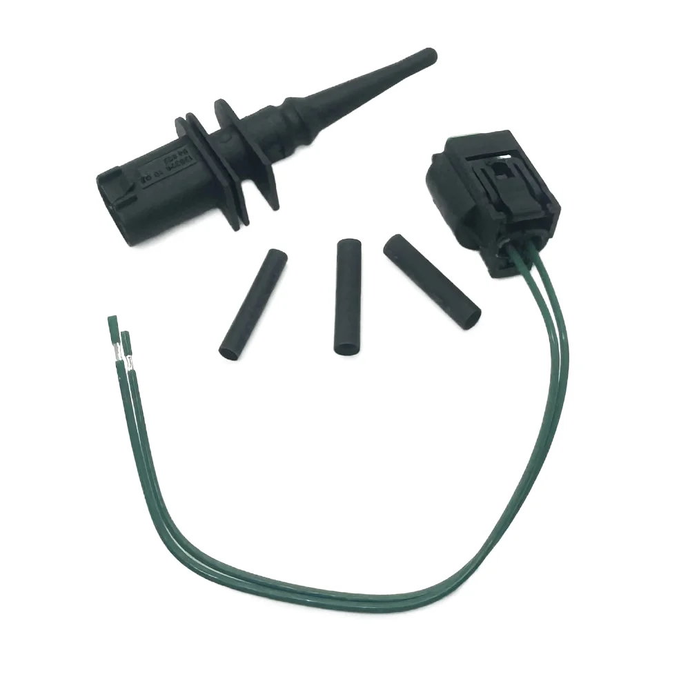 Ambient Outside Air Temperature Sensor With Connector Plug For BMW 1 6 7 Series E39 E46 X3 X5 X6 Z4 Z8 MINI R50 R53 R56 R55