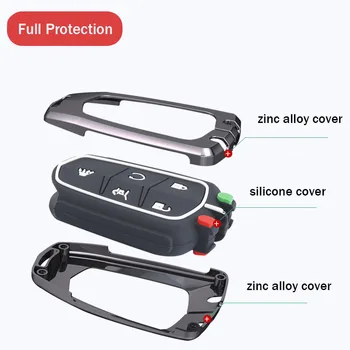 Custodia protettiva per telecomando per auto per Cadillac ATS-L XTS XT5 CTS CT6 ATS 28T SRX Escalade 2015 accessori 2022 nuovo - Custodia protettiva per telecomando per auto per Cadillac ATS L XTS XT5 CTS CT6 ATS