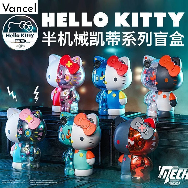 HelloKittyActionFiguresMechaHelloKittySemiMechanicalKittyCat