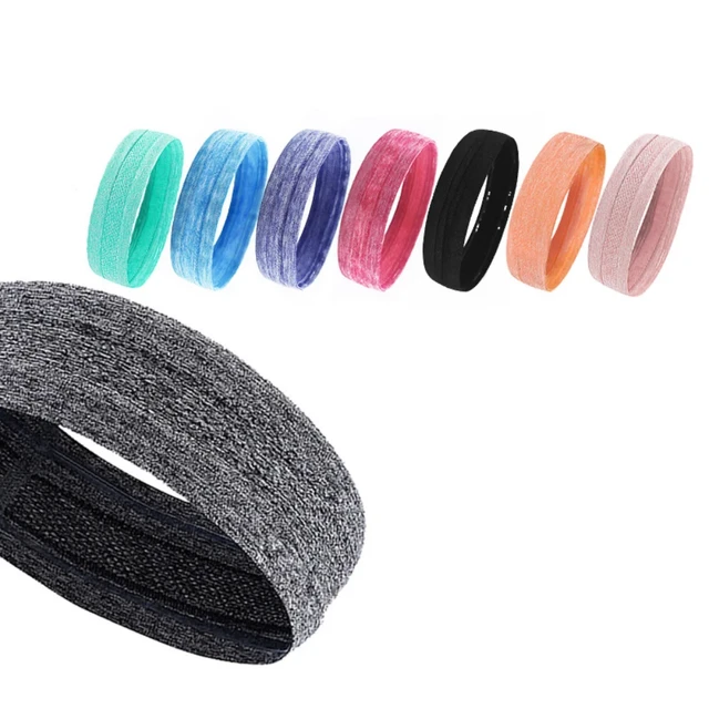 Cinta de pelo deportiva para hombre y mujer, cinta de correr, protección  para la frente, correr, Fitness, Yoga, Tenis, banda elástica para el sudor  - AliExpress