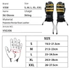 Five Finger Design Winter Ski Sport Gloves Snowmobile Snow Glove Waterproof Snowboard Gloves with Windproof Warm and Comfort 6
