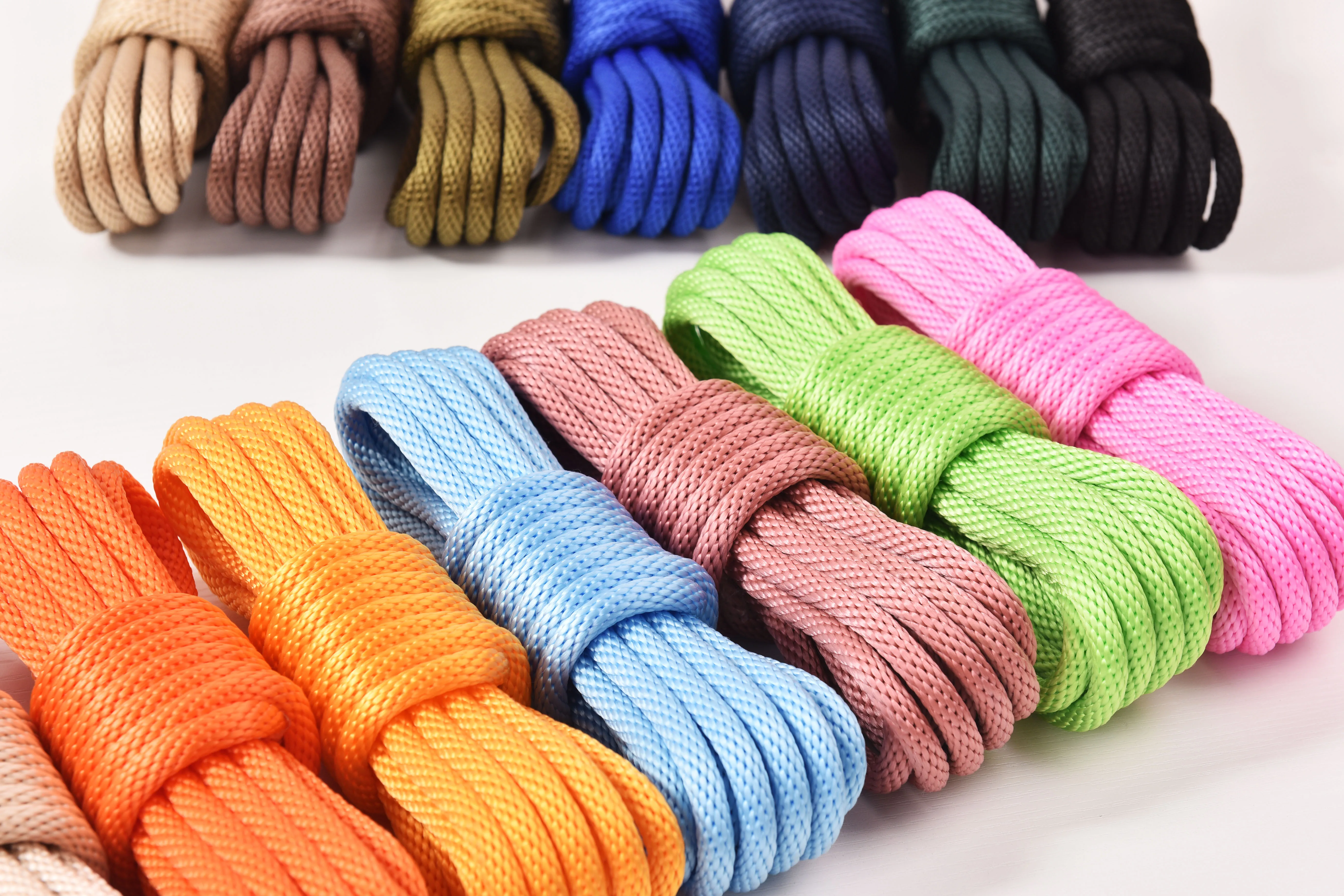 Enhanced Spiral Pattern 9mm Braid Rope