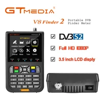 GTmedia V8 Finder2 Спутниковый искатель DVB-S2/S2X H.264 Спутниковый измеритель Спутниковый искатель Спутниковый искатель V8 Finder2 РЕСИВЕР спутникового ТВ