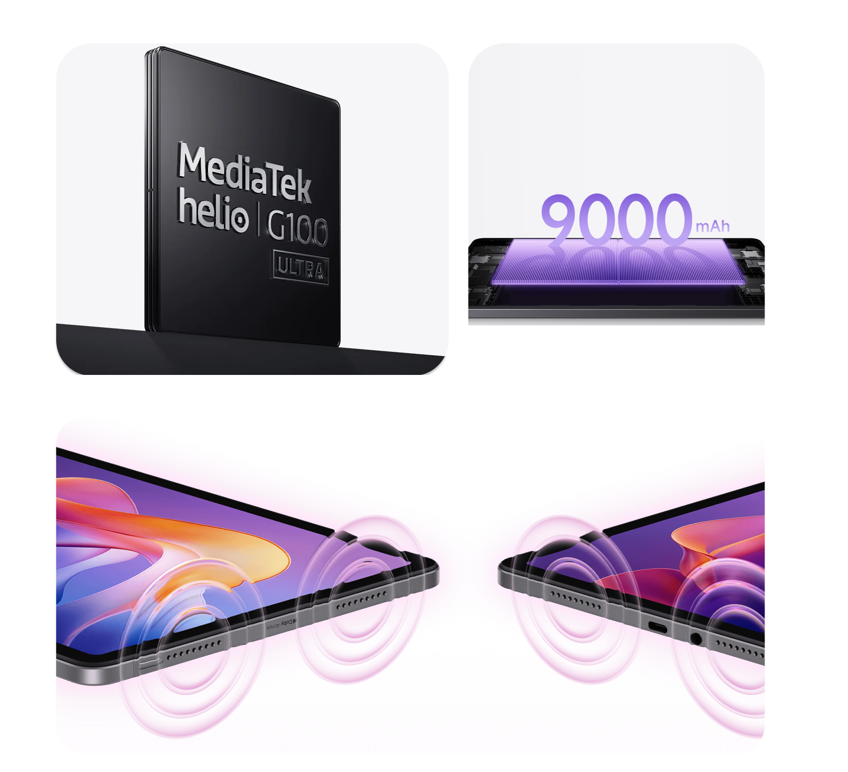 Xiaomi Redmi Pad 2 Tablet 256GB 8GB RAM 11 "8MP 5MP - Lavender Purple