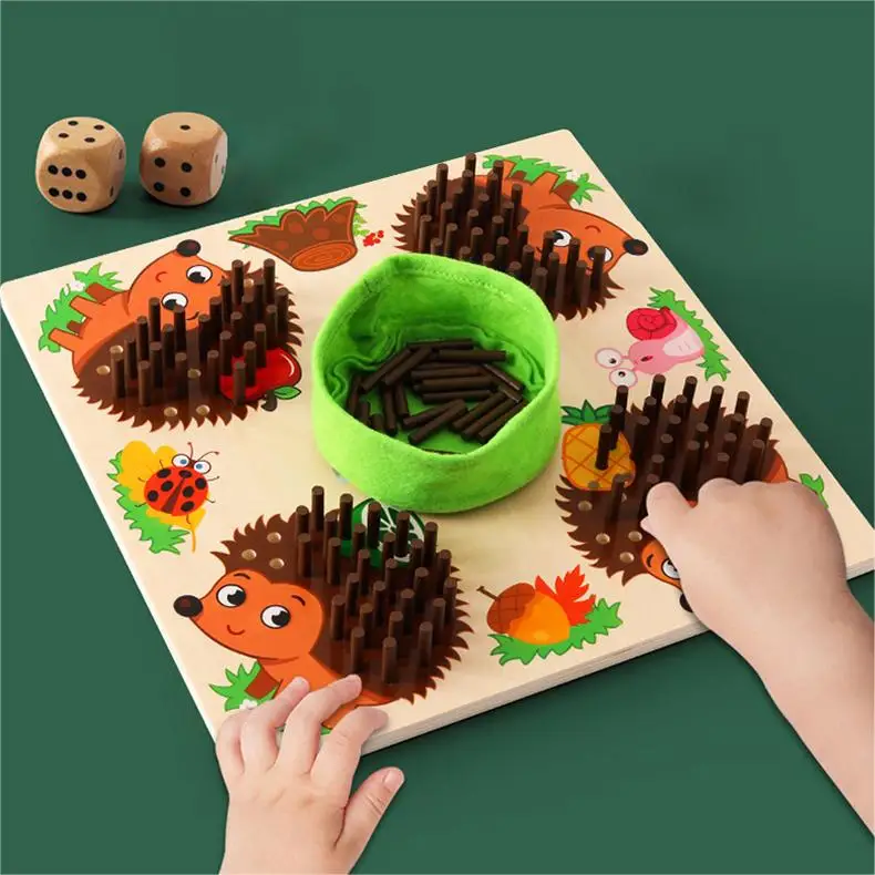 Montessori Hedgehog Counting Game