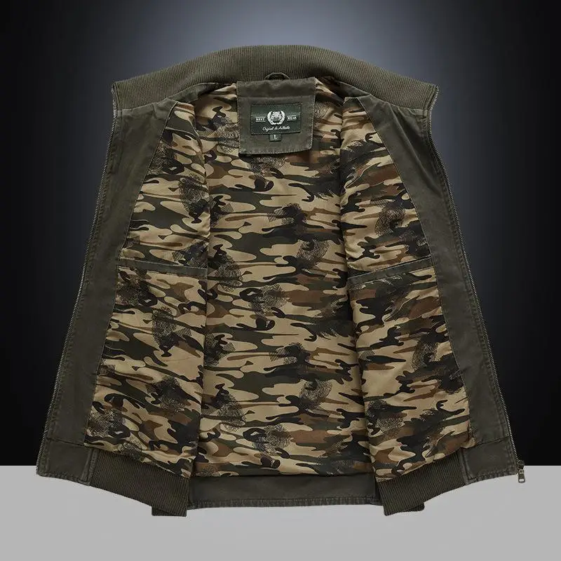 High Quality Classic Reporter Travel Vest 100% Cotton Men Cargo