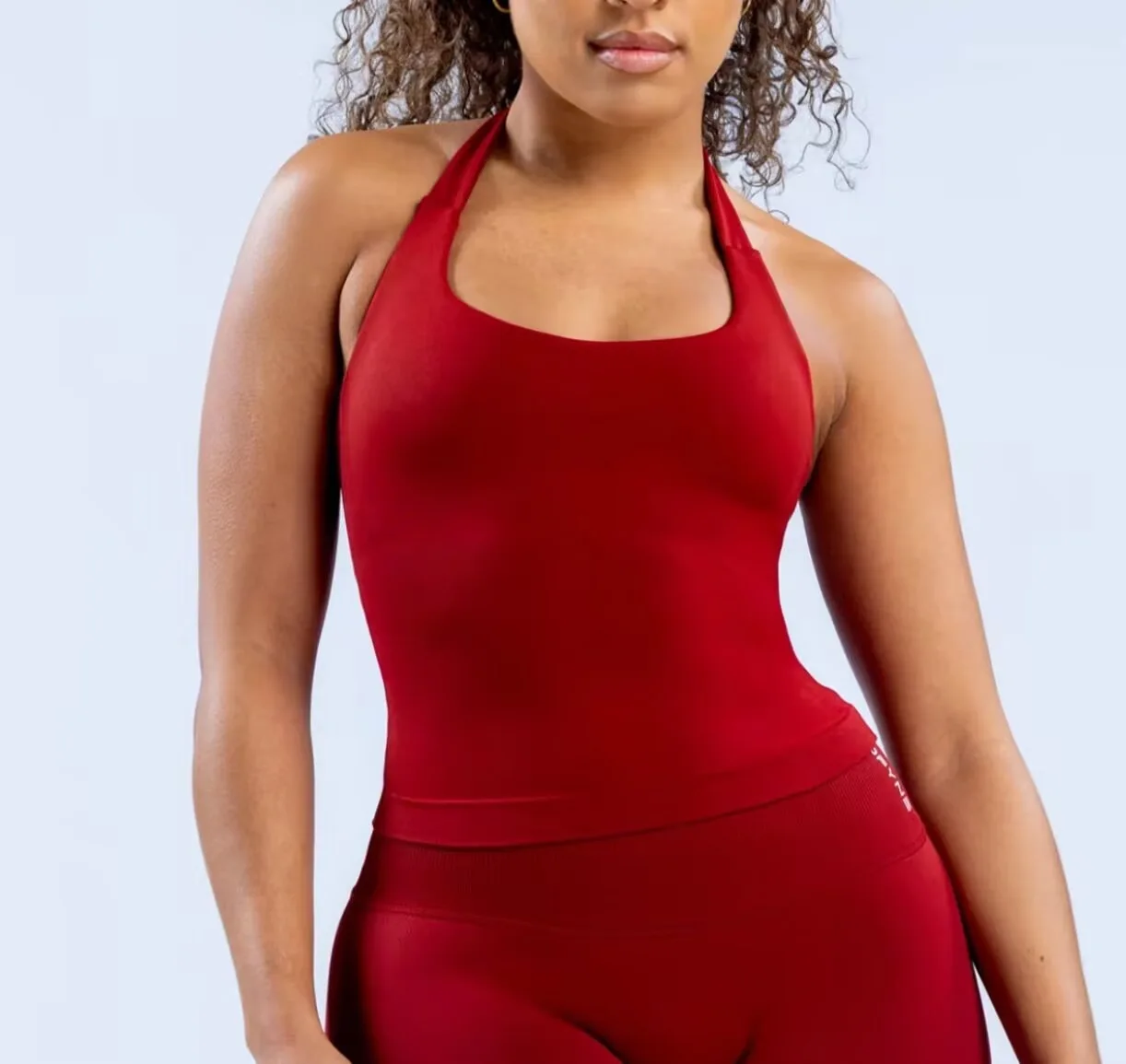 لا الشعارات تأثير الرسن الأعلى شقة الرقبة الرياضة...