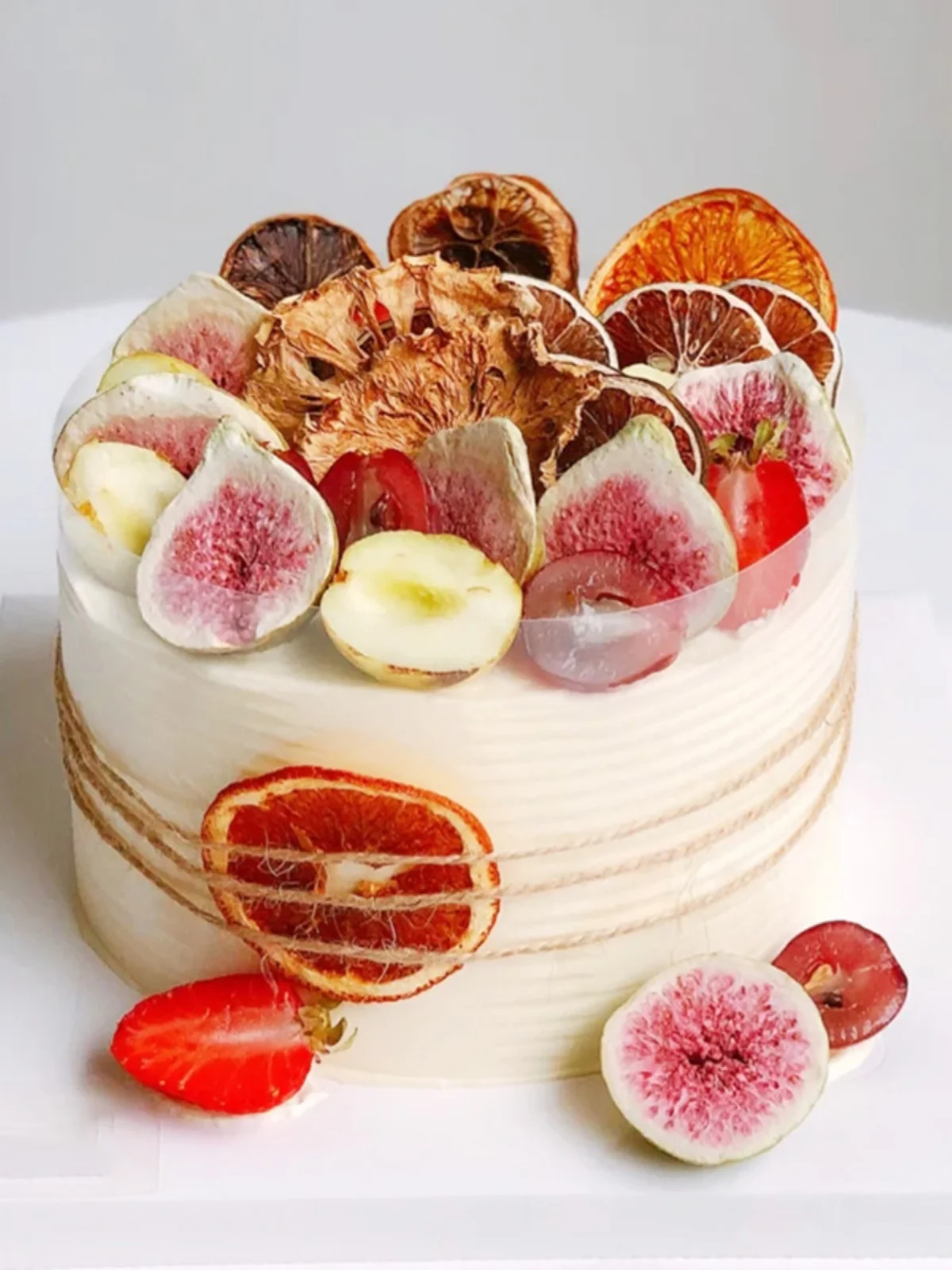 Freeze-Dried Fig Orange Slices Baking Decorations Dried Fruit Cake Toppers Birthday Forest System Baking Display