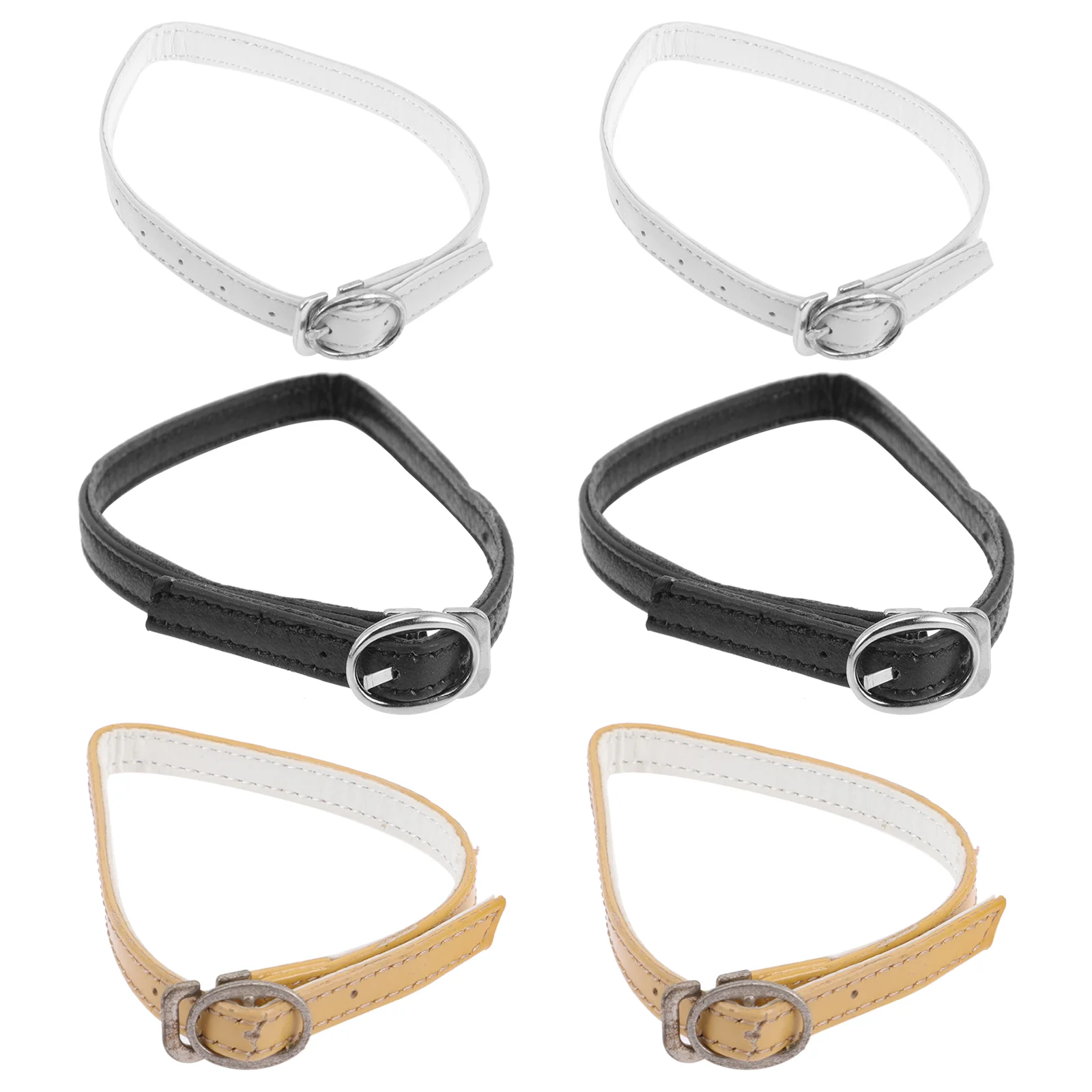 

3 Pairs Anti Drop Heel Laces Shoe Straps Anti-Drop Black Heels Boots Ankle High Cross Shoelace Pumps Detachable Anti-loose