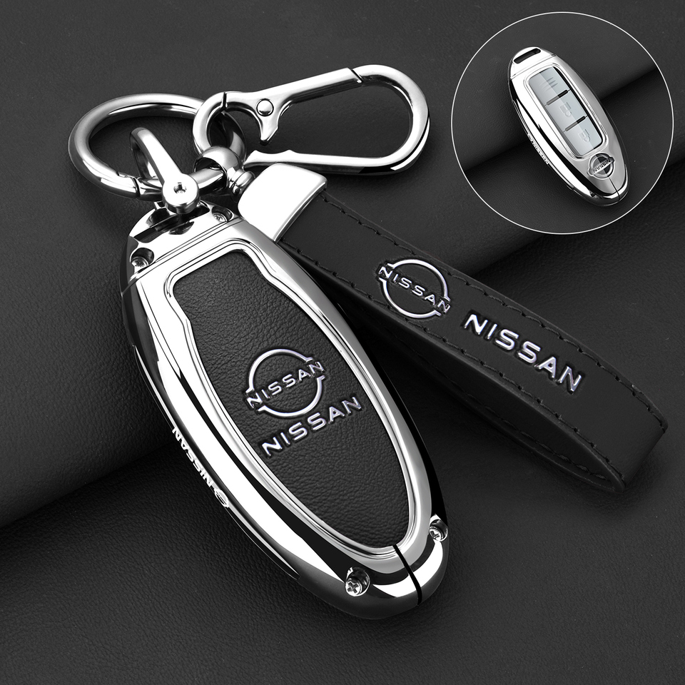 Zinc Alloy Car Remote Key Case Cover For Nissan X-Trail Kicks T31 T32 Qashqai Juke J10 J11 Tiida Altima Pathfinder For Infiniti