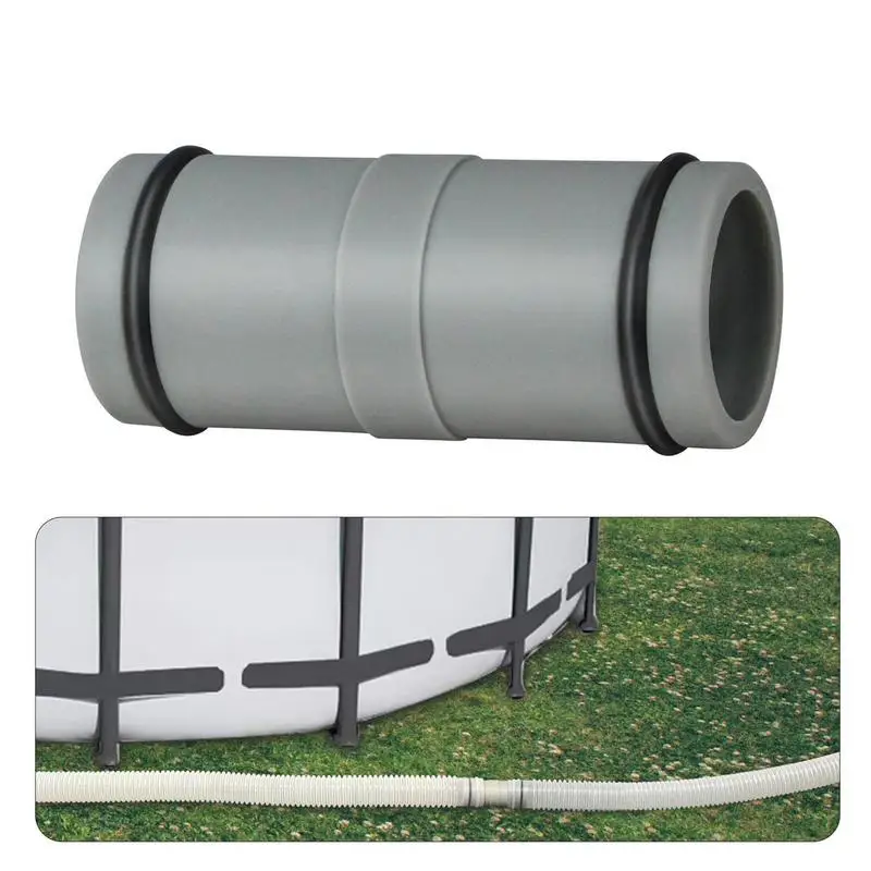 Pool Hose Connector Two-Way Hose Coupling 32mm Replacement Rubber O-Ring Swimming Pool