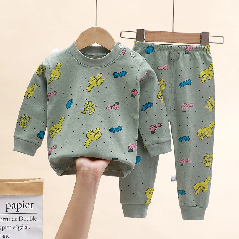 baby sets T shirt+Pants 2pcs Autumn Winter Baby Girls boys Clothes