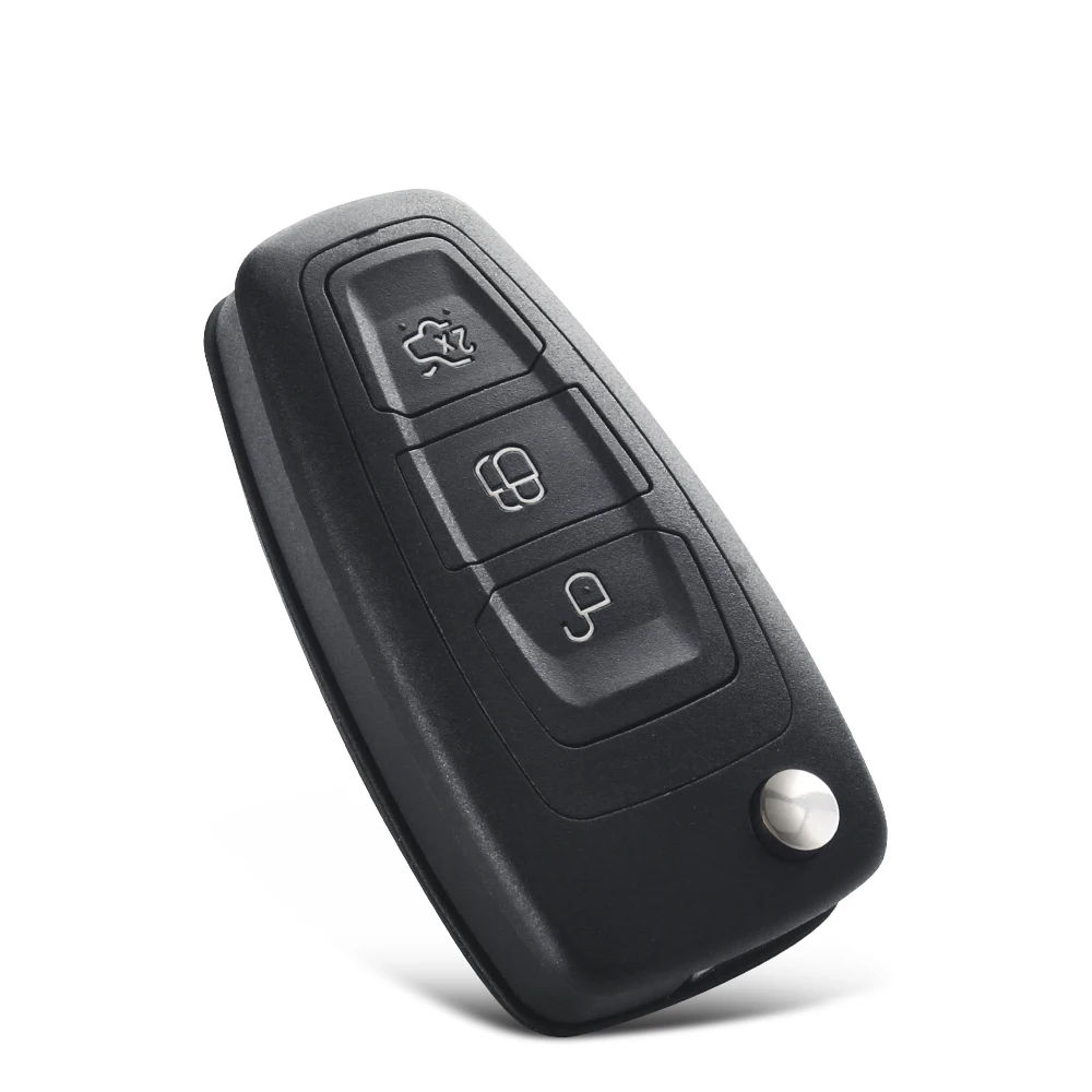 Dandkey Blade Remote Key Shell Case For Ford C-max S-max Focus Ranger Galaxy Mondeo Transit Kustom Tourneo HU101 FO21