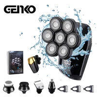 New Shaver For Men 7D Independently 7 Cutter Floating Head Waterproof Electric Razor Rechargeable Multifunction Trimmer For Men 1
