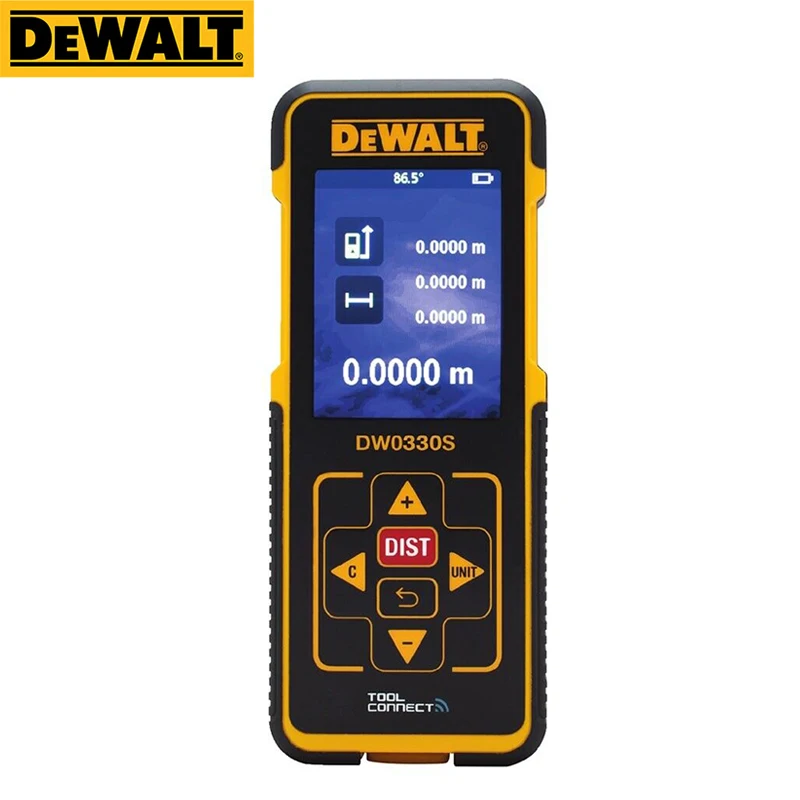 Lo Strumento Del Misuratore Di Distanza Dewalt Dw0330S Collega Il Misuratore Di Distanza Laser Da 330 Piedi 100M Con Bluetooth