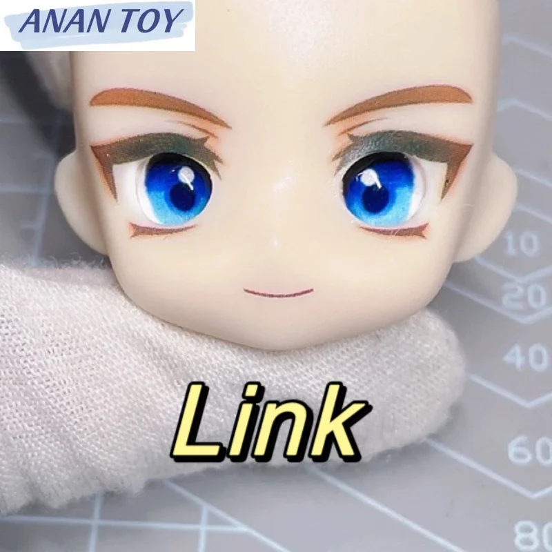 Link Face OB11 Open Eyes GSC Clay Man Handmade Faceplate Doll Accessories Free Shipping