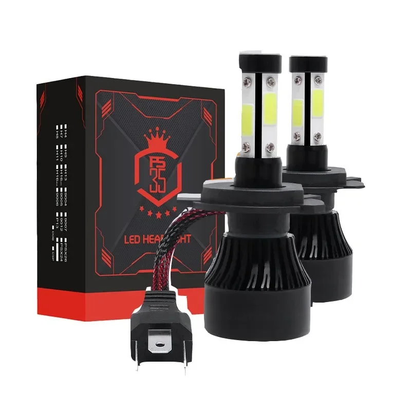 

Upgrade Your Car's Lighting Performance with X7 LED Headlight Bulbs - H4/H11/H7/HB3/HB4/Hir2/5202/H13/H1/h3 - 12v/24v 40w 6000k