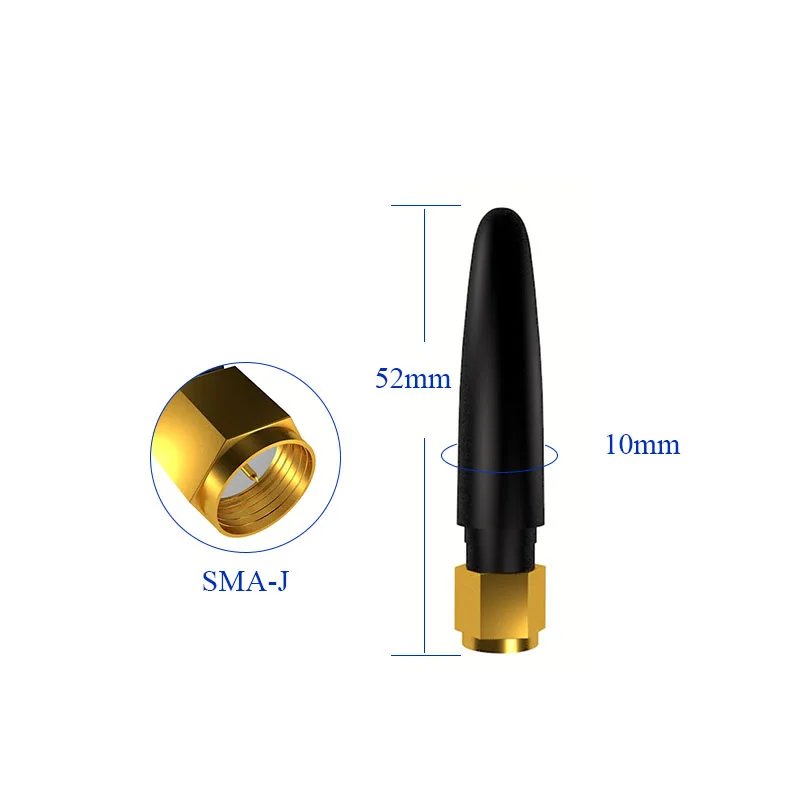 

NB-IoT GSM 2G 3G GPRS glue stick antenna SMA-J SMA male small pepper omnidirectional high gain 2.5dbi wireless module radio