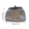 Mini Transparent Money Bags Bus Card Iron Mouth Clip Credit ID Card Small Wallet Card Holder Coin Purse Change Purse Dropship 6